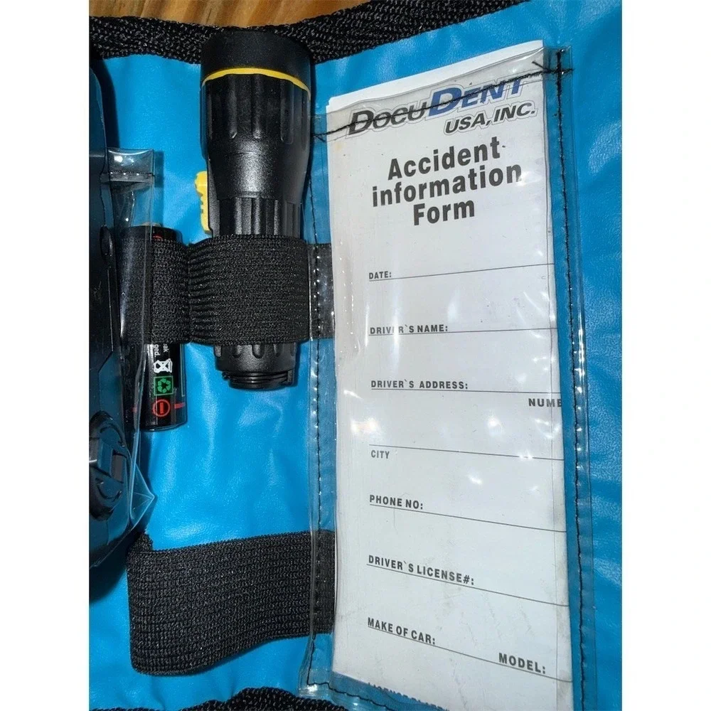 DocuDENT Accident/incident  Documentation Kit w/ 35mm Film Camera Flashlight Pen